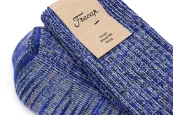Hot Blue Melange Socks Accessories