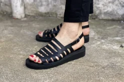 Clearance D181 Black Sandals Sandals