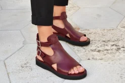 Fashion D032 Bordeaux Sandals Sandals