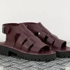 New D031 Bordeaux Sandals Sandals