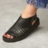 Discount D029 Line Black Sandals Sandals