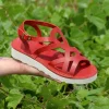 Outlet D182 Red Sandals Sandals