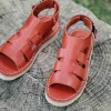 Sale D031 Rust Sandals Sandals