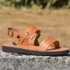 Discount D174 Tan Sandals Sandals