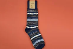 Sale Inca Navy Socks Accessories